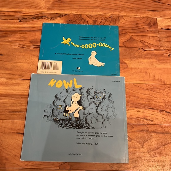 Lot of 2 Georgie the Ghost scholastic picture books children kid Robert Bright - Picture 2 of 6